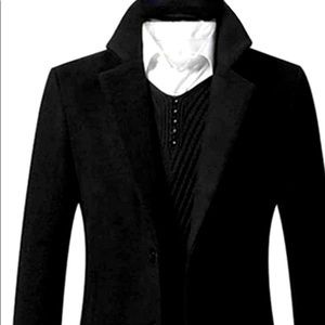 Black blazer, extra larger, and custom made